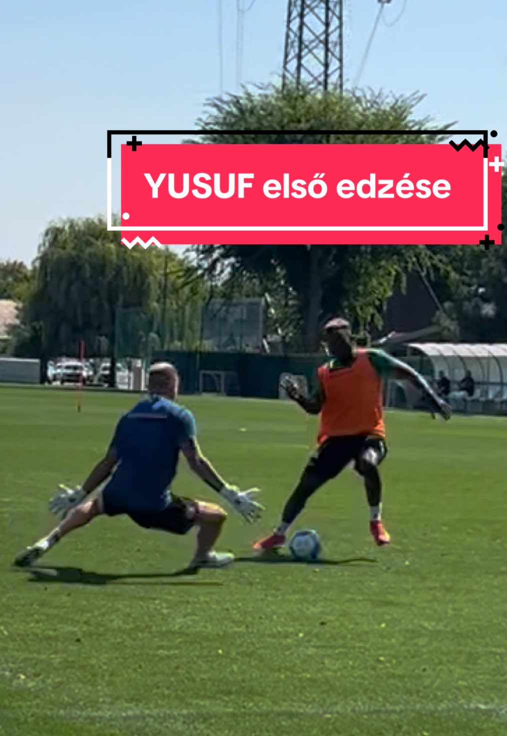 Bamidele Yusuf túl van az első népligeti edzésén🫡 #foryou #training #footballtiktok #football #new 
