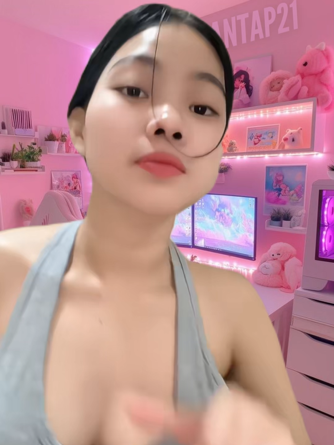 cewek full boddy crop top #hyper #goyang #viral #tobrut #fyp
