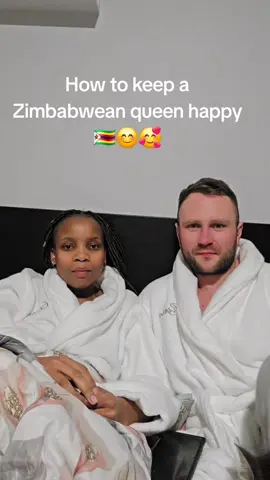 Happy wife, happy life😊🇿🇼🇦🇺 #fyp #viral #justforfun  #interracialcouple #zimtiktok 