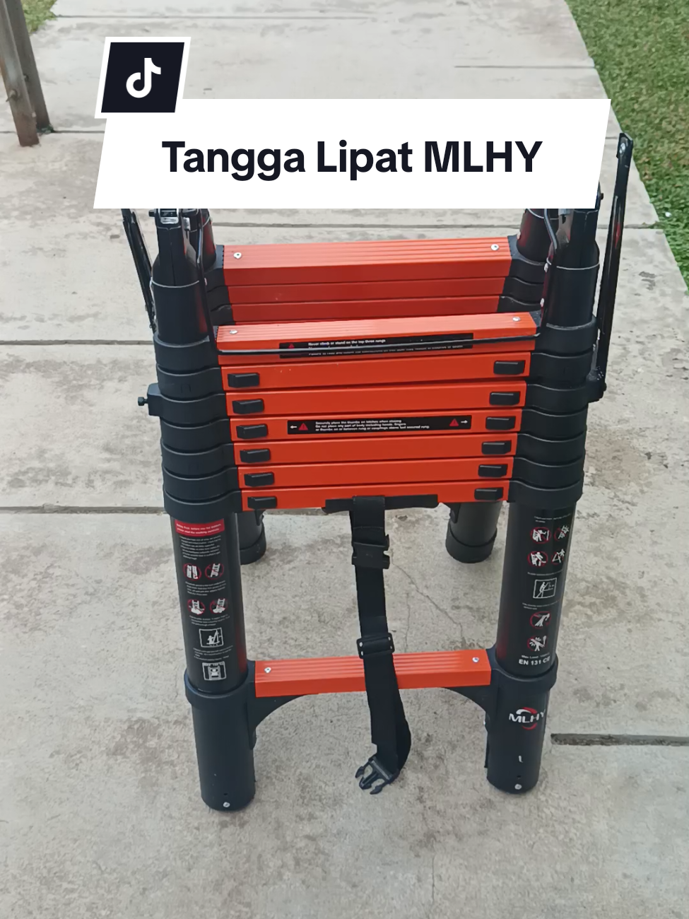 Tangga Teleskopik MLHY #fyp #trending #tanggateleskopik #tanggamlhy #tanggalipat 