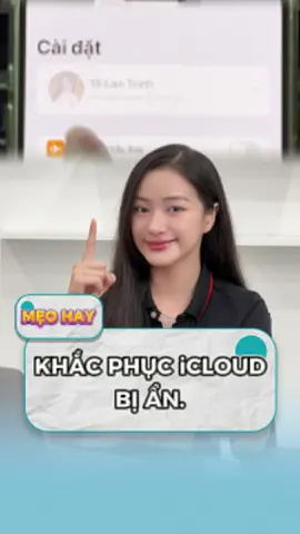 Cách mở khóa iCloud bị mờ bị ẩn không bấm vào được cực đơn giản trên iPhone #iphone #tao247 #iphonesinhvien #tragop0đ #iphonetips       
