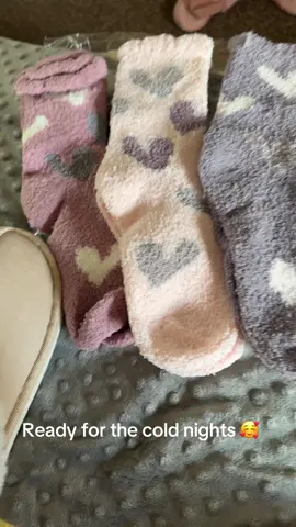Preparing for the cold nights ahead 🥶 #autumn #fluffysocks #slippers #cosyvibes 
