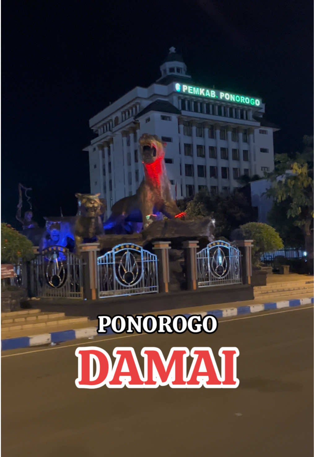 Tetap seperti ini Ponorogo ku ❤️ Tetaplah jadi yg terHebat 🇮🇩🇮🇩 #ponorogo24jam #ponorogo_kota_reog #ponorogodamai #viral 
