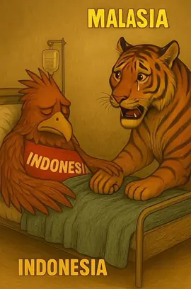 Jika sayap garuda patah.. harimau sentiasa ada utk menjadi tongkat 🇲🇾🇲🇨 #kitaserumpun🇮🇩🇲🇾 #malaysiaindonesia🇲🇨🇲🇾 #semogacepatsembuh 