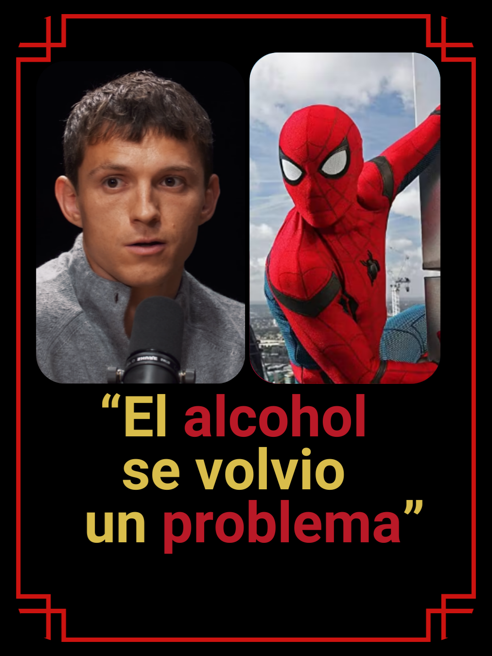 Tom holland hoy esta sobrio! 🔥 #TomHolland #Dejaelalcohol #Alcoholismo #adictos #adiccion #24hs #motivacion #spiderman #sisepuede