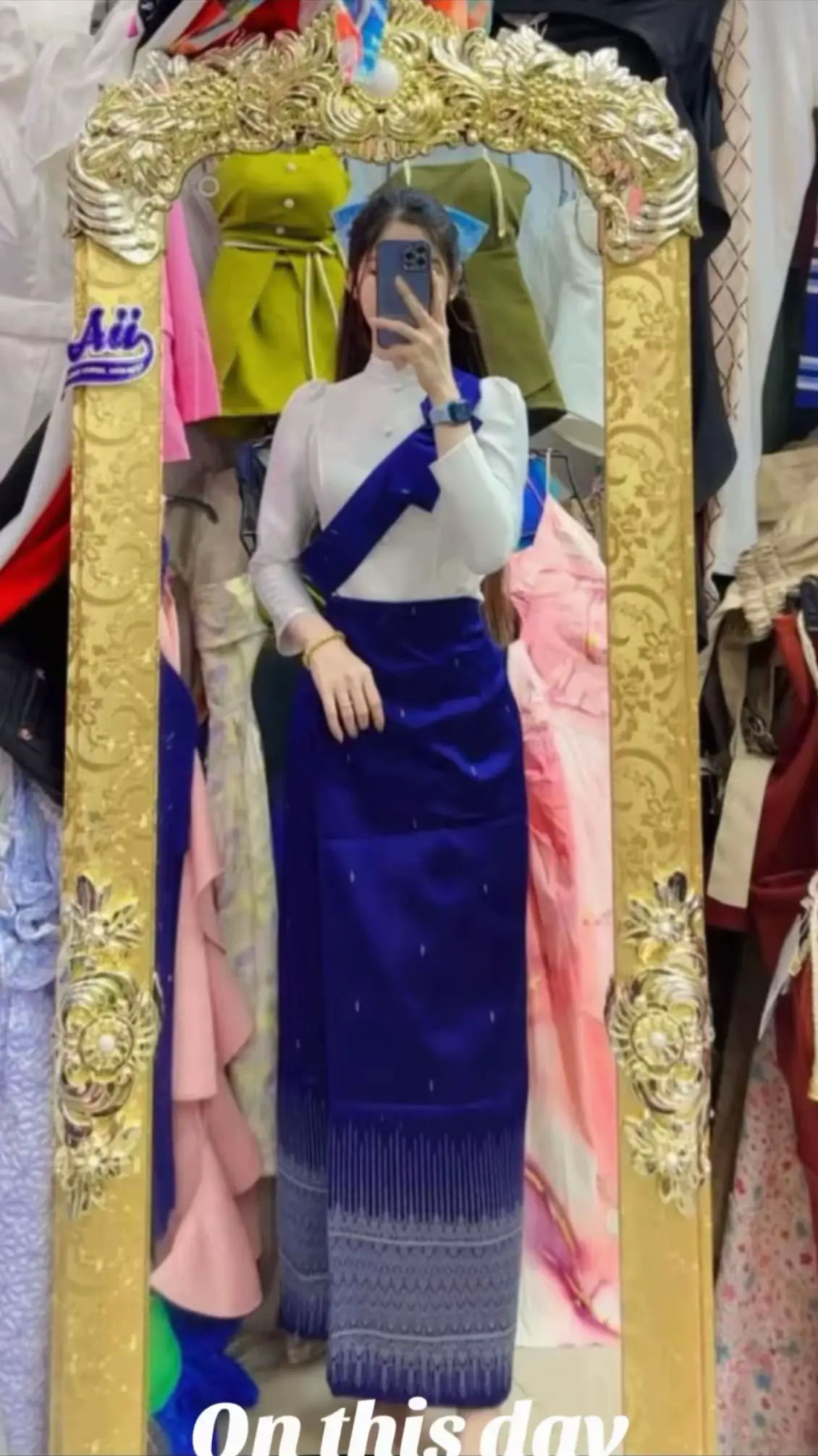 #អាវសសាច់ប្រេពាក់ទៅវត្តខែភ្ជុំ💕 