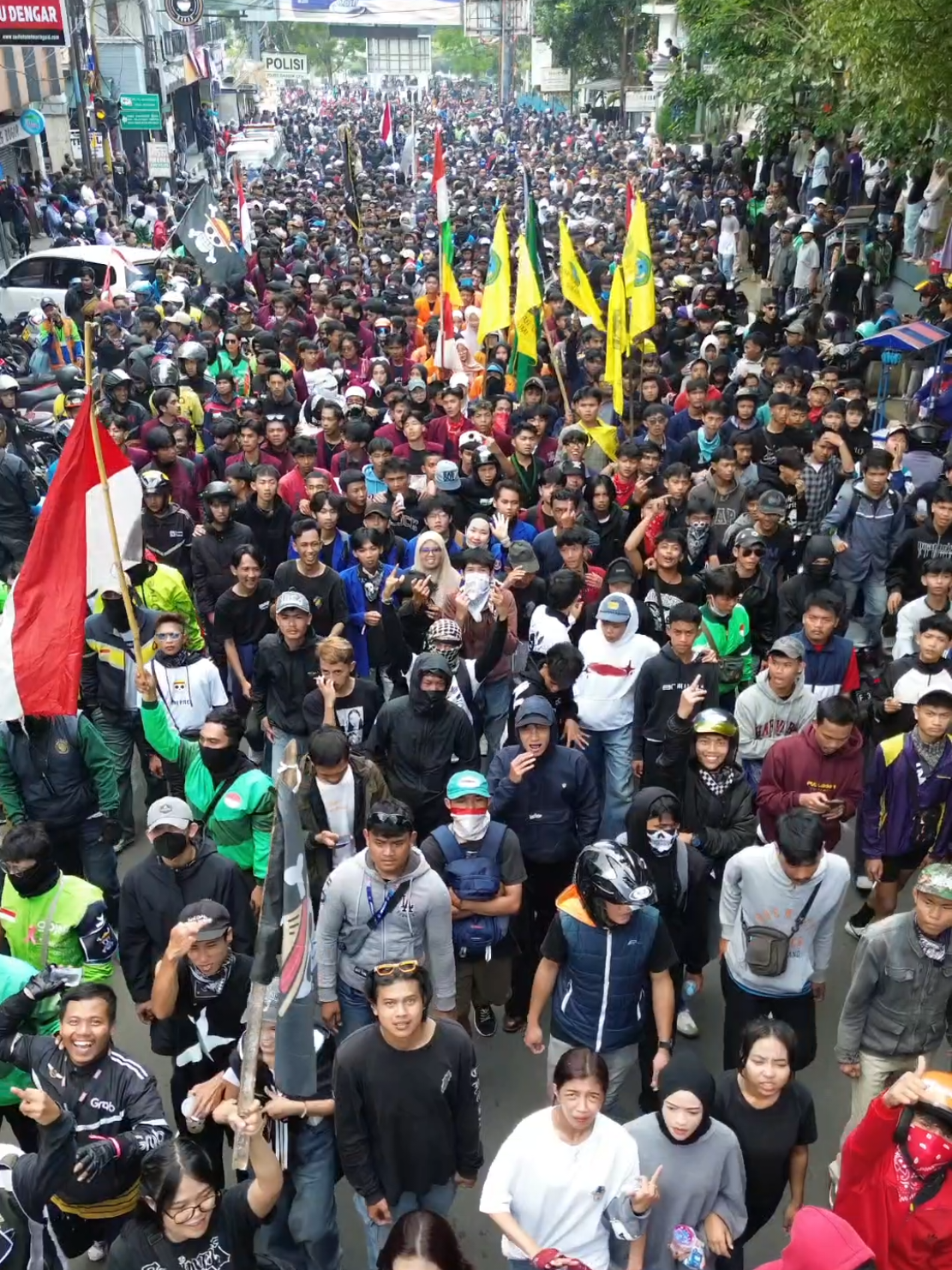 Demo Di kota sukabumi hari ini merinding asli 😢 #fyp #kotasukabumi #sukabumi #demo #sukabumijawabarat 