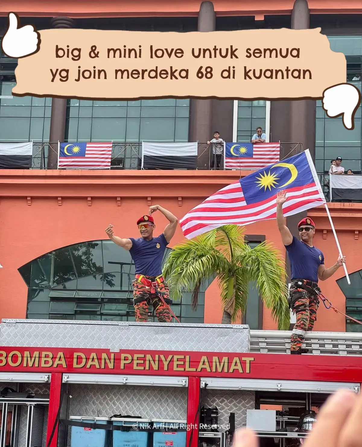 lambat sikit takpa kan, baru ada masa nak post gambar. terima kasih yg tak terhingga kepada semua orang yg datang support hari kemerdekaan yg ke 68 di kuantan pahang ! you all da best lah gais ! jumpa lain hari pulak ya 🔥 #merdeka68 #bombapahang #fypシ゚viral🖤tiktok 