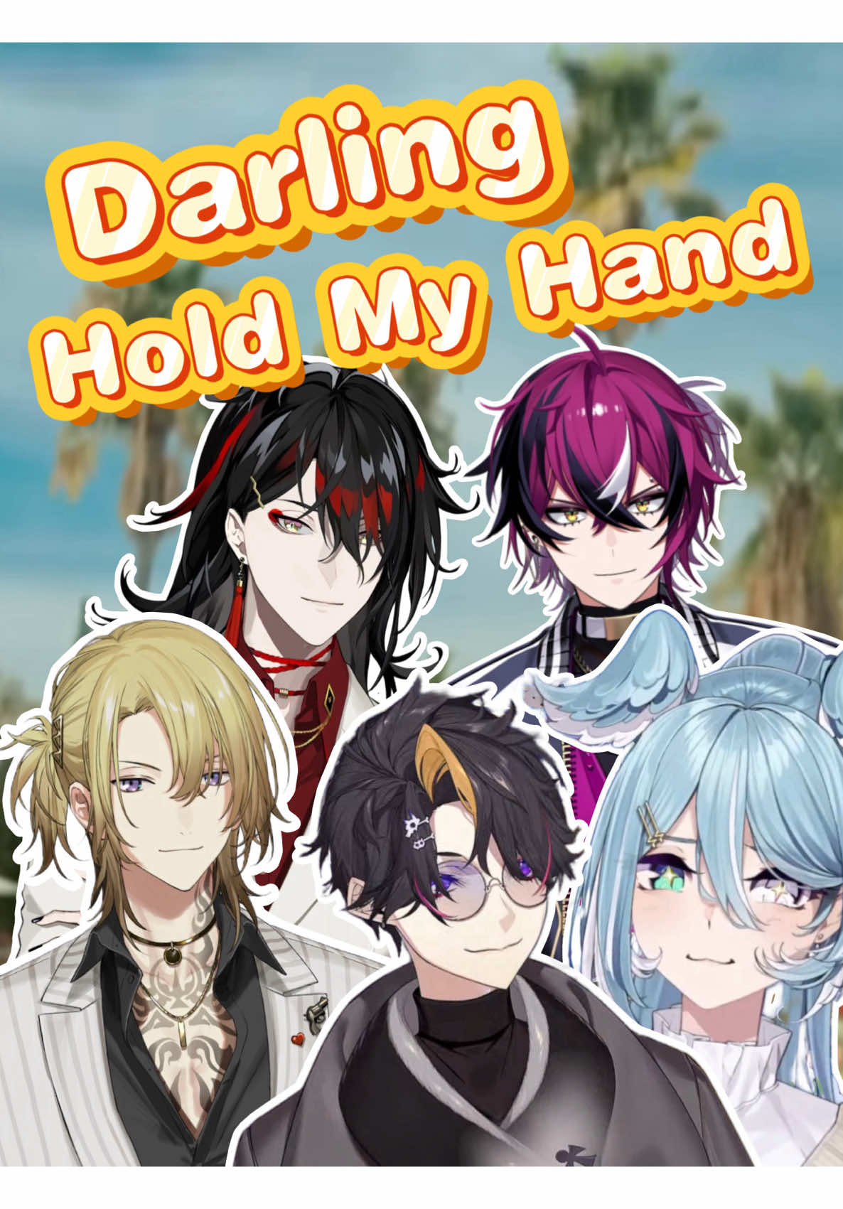 【NIJISANJI EN】Niji EN ~ Darling Hold My Hand~ #nijisanji_en #lucakaneshiro #doppiodropscythe #shuyamino #voxakuma 
