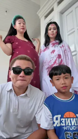 Bikin drama horor baru🤣 #yogafamilly 