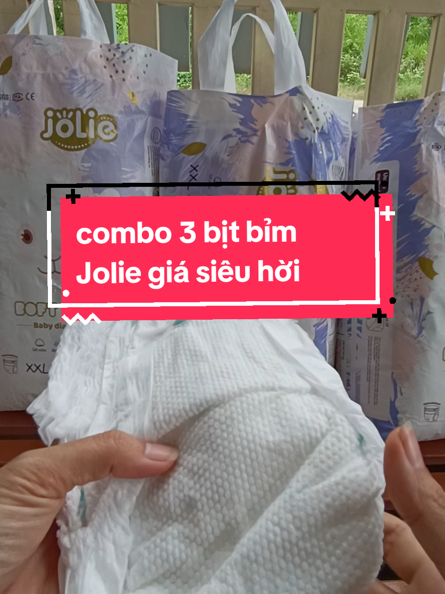 combo 3 bịt bỉm Jolie giá siêu hời  #bimjolie #bim #xuhuong #xuhuongtiktok @Mẹ Pé Sữa @Mẹ Pé Sữa @Mẹ Pé Sữa 