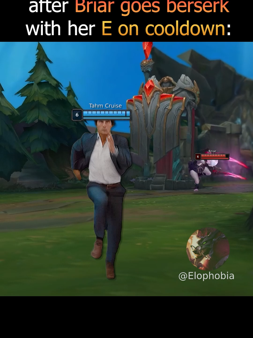 Rookie mistake from Briar smh #leagueoflegendsmemes #leagueoflegendsriotgames #leagueofmemes #lolmemes #leaguememes #leaguetok #leaguetiktok #loltok #loltiktok #leagueoflegend #leagueoflegends #leagueoflegendstiktok #leagueoflegendsplays #riotgames #riotgamesleagueoflegends