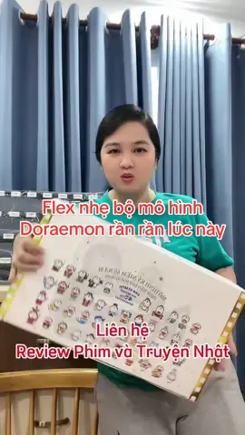 Review bộ mô hình Doraemon kỷ niệm 45 năm phim điện ảnh #doraemon #tagger #teenbox 