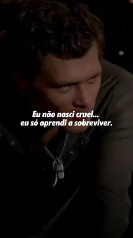 Eles só veem o monstro… mas nunca perguntam quem me fez assim. 🖤 👉 Quem se identifica, comenta aqui. ❤️‍🔥👑 #klausmikaelson #theoriginals #motivacional  #solidao #reflexao 