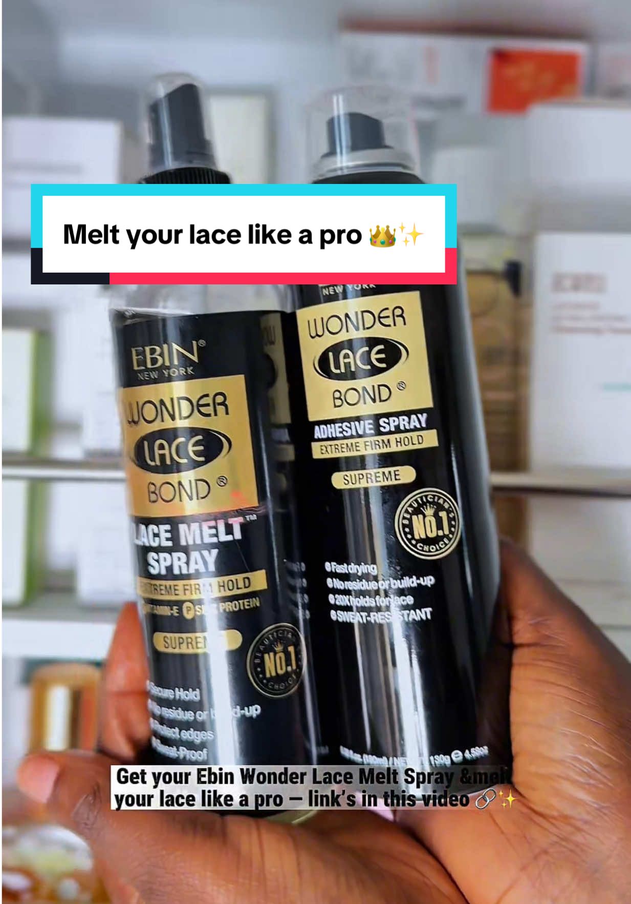 #EbinWonderLace #LaceMelt #HairHacks #FlawlessLace #WigTutorial   