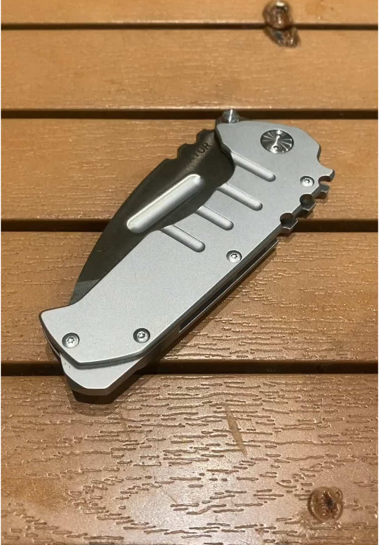 When Premium Materials Meet Tactical Design 💎#foryou #blade #knife #tool #edc #camping #fruit 