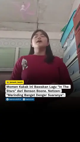 Merinding 😍 [via: jsmark_besin] #bensonboone #inthestars #merinding #coverlagu #dagelanmusik 