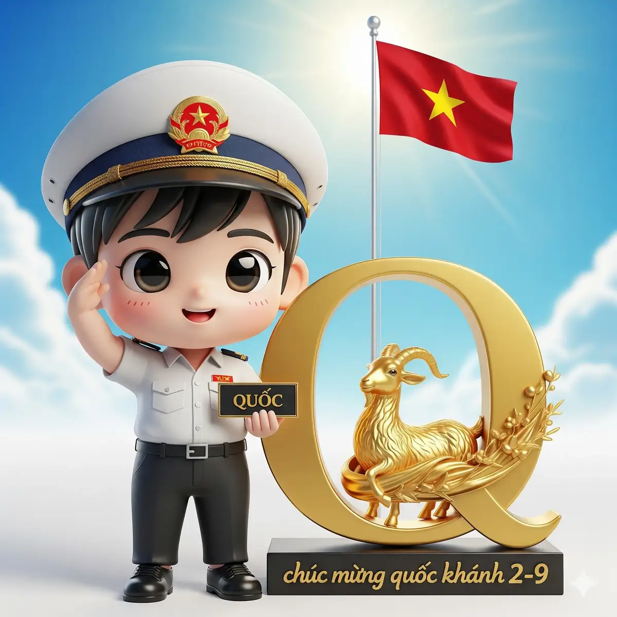 CHÚC MỪNG QUỐC KHÁNH 2-9#chibi #quockhanh #xh #vietnam #viral 