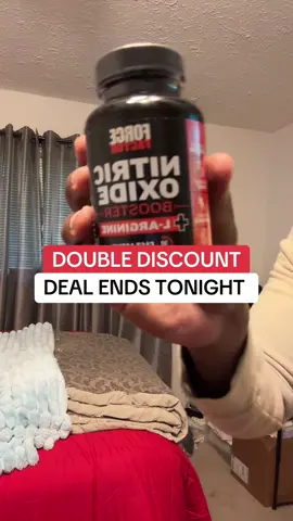 Wild crazy deal on Force Factor Nitric Oxide Booster
