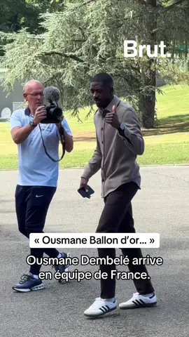 Ousmane Dembelé arrive en équipe de France. #ousmanedembele #equipedefrance 