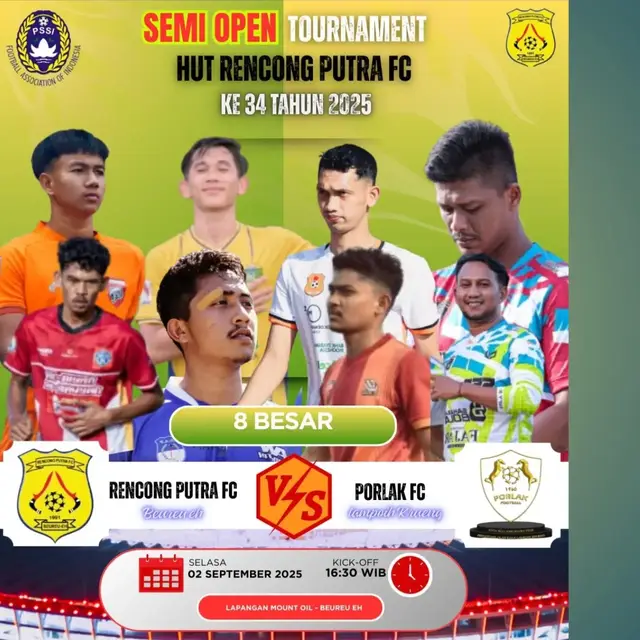 lanjutan piala Rencong putra kabupaten Pidie tahun 2025.. #Rencongputrafc#porlakfc#tarkampidie@wardie_nakata10 @RUFY91 FC 