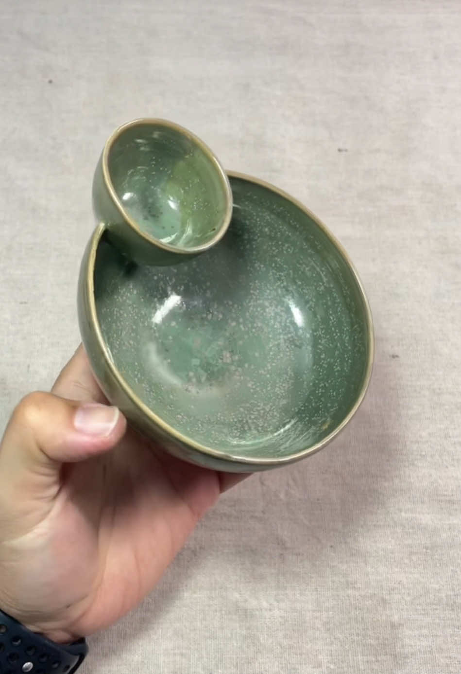 ##ceramics #pottery #bowl #cherrybowl #fruitbowl 