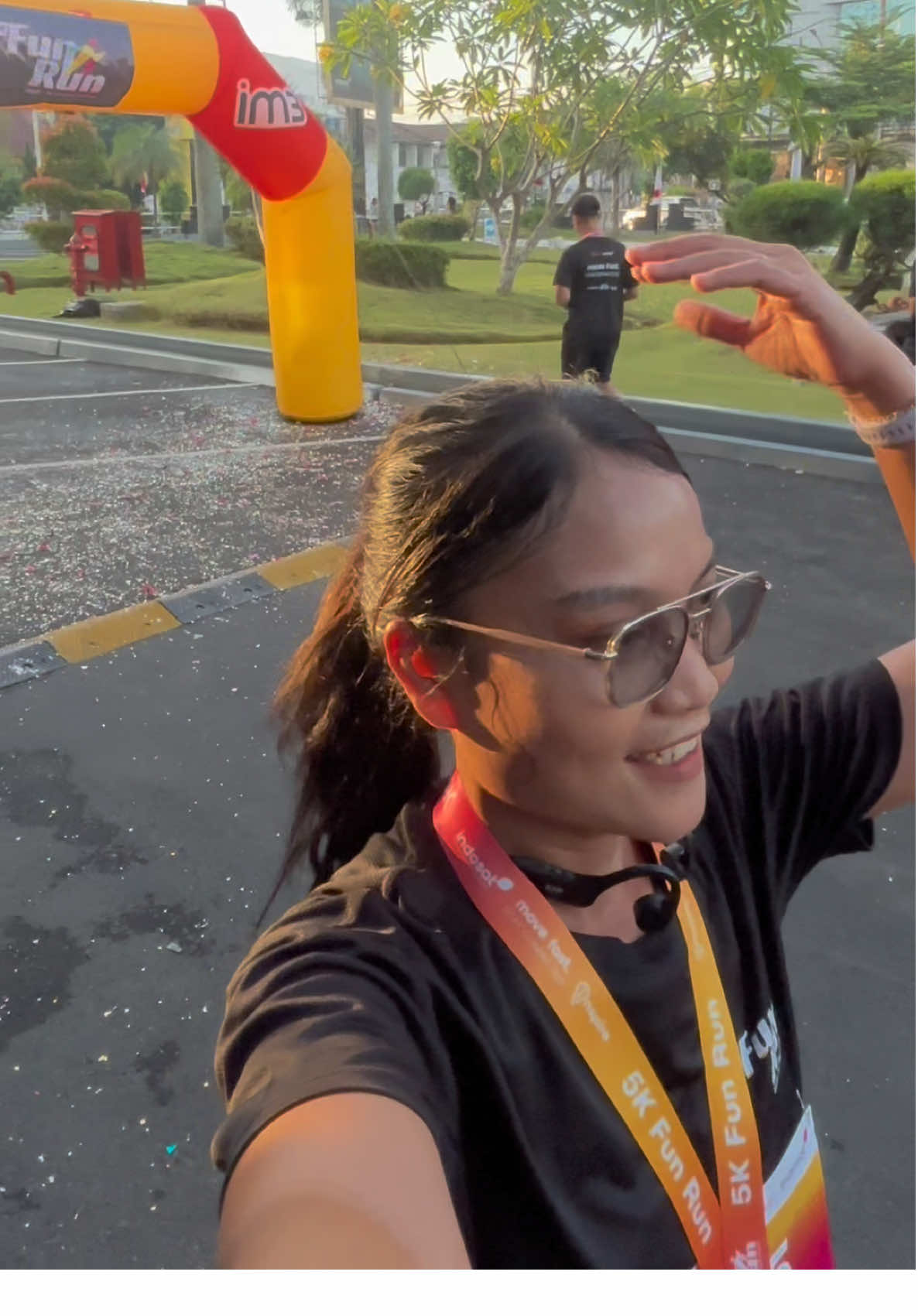 Running in black🖤 #runner #pelarikonten  #olahraga  #CapCut 