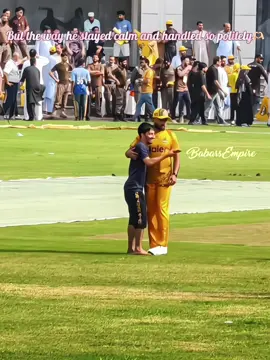 I just wanted this to be on my feed♥️ My respect for him increased when I saw these videos of fans being aggressive(unintentionally ofcourse) while approaching him but he didn’t react and was so calm and composed, was even stopping guards to let them take selfies🥹  @/babarazam I love you for being so considerate towards your fans and having that realisation that it could be their lifetime moment💗 . . . . . [Babar azam, Pakistan cricket team] #babarazam #babar #pct #pakistancricketteam #foryoupage 