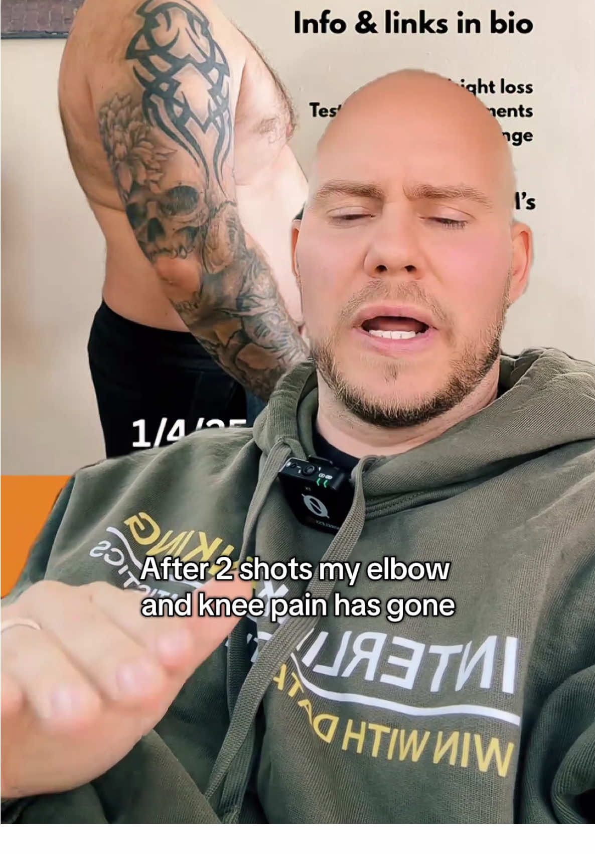 I was so skeptic about it but it actually works. Pain free gym session 💯 #tiktoklive #livehighlights 