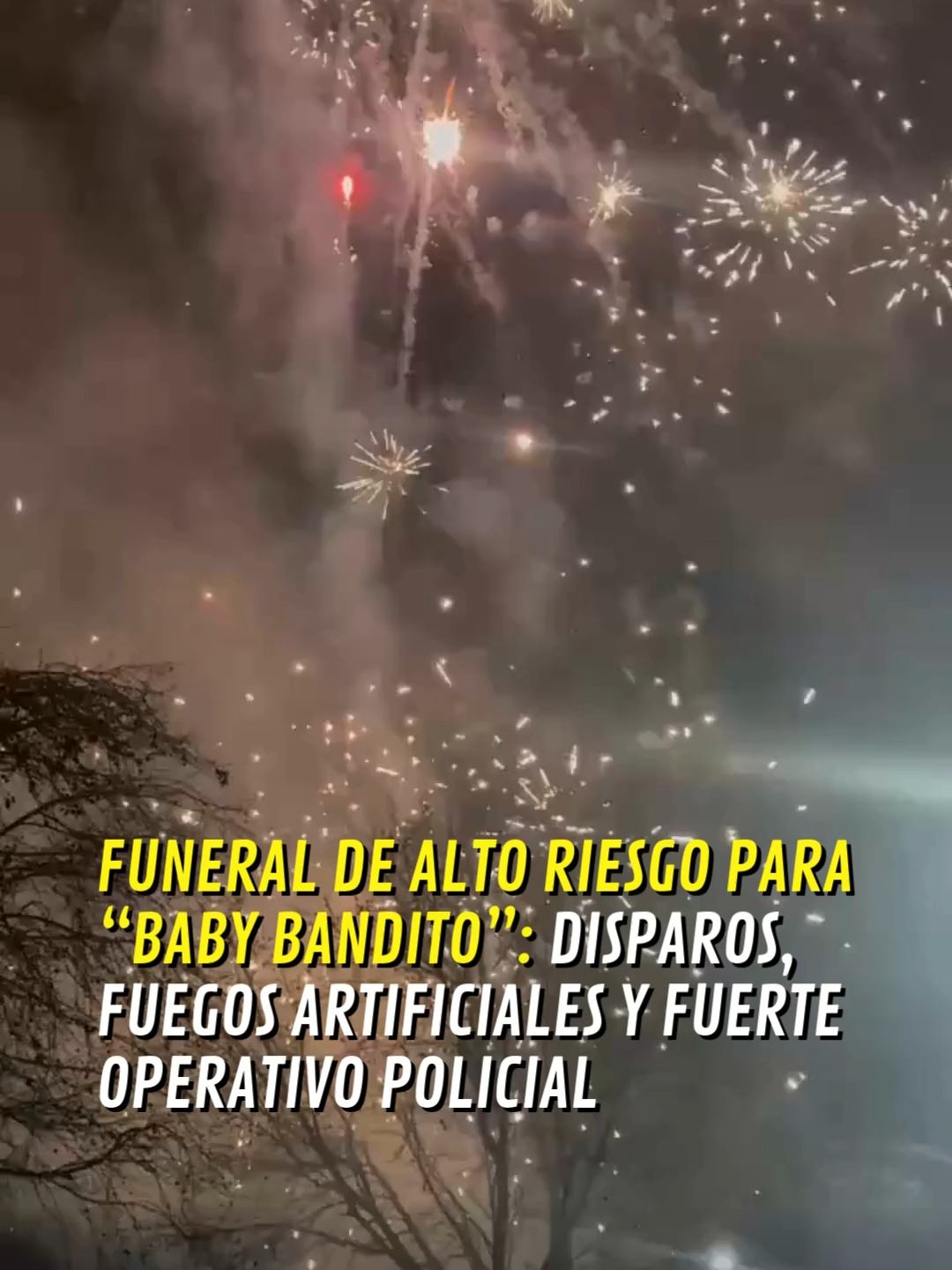 ⚰️🔫 Los funerales de Kevin Olguín, alias “Baby Bandito”, y su pareja Karina Rojas fueron catalogados como “de alto riesgo” por la Delegación Presidencial. 👉 El temido delincuente, protagonista del “robo del siglo” y cuya vida inspiró una serie en Netflix 🎬, fue asesinado a tiros en Cerro Navia. En Quilicura ya se registran balaceras y fuegos artificiales en su despedida 😱. Las autoridades ordenaron que los cuerpos sean trasladados directamente al cementerio para evitar desórdenes masivos. #BabyBandito #FuneralDeAltoRiesgo #CerroNavia #Chile #Policial