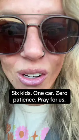 What it’s like to have six kids on a road trip 🚗😂 Bri asked what they wanted to drink and chaos broke out instantly. Yelling, cutting each other off, total madness. Send snacks and patience. Wish us luck! #MomLifeUnfiltered #BigFamilyLife #RoadTripChaos #RelatableMomContent #ParentingHumor