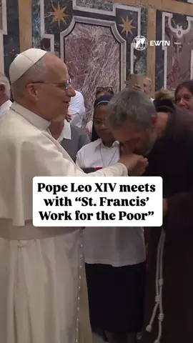 Pope Leo XIV met Opera San Francesco per i Poveri (“St Francis' Work for the Poor