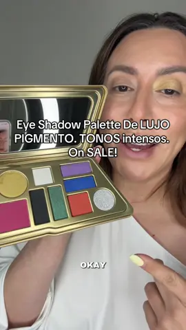 Eye Shadow Palette De LUGO!! Pigmento, Colores para todo los looks!! @AORA MAKEUP #hotlikemexico #plasticcouldnever #maquillajetips #latinacontentcreator #tiktokshoplabordaysale 