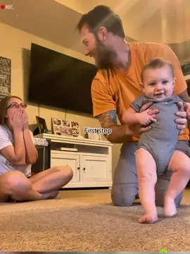 First step #baby #babiessoftiktok #Love #surprise #dad
