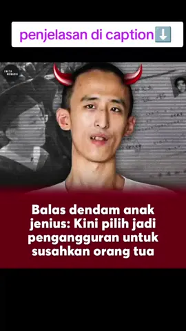 Barangkali, Zhang Xinyang adalah satu-satunya lulusan mahasiswa yang tidak pernah bertanya ’P info loker’. Karena memang impiannya adalah jadi pengangguran. Di usianya yang ke-28 Zhang masih bergantung pada orangtuanya secara finansial. Ia tak mau bekerja. Padahal dulu ia adalah bocah jenius sekaligus salah satu lulusan S2 termuda di dunia. Ini adalah bentuk balas dendam Zhang kepada orangtuanya yang tidak membiarkannya tumbuh selayaknya anak-anak lain seusianya. Sedari kecil, Zhang hanya dituntut jadi anak cerdas. Kini Zhang punya prinsip sendiri soal kesuksesan. “Duduk dan tidak melakukan apapun adalah kunci menuju kebahagiaan seumur hidup,