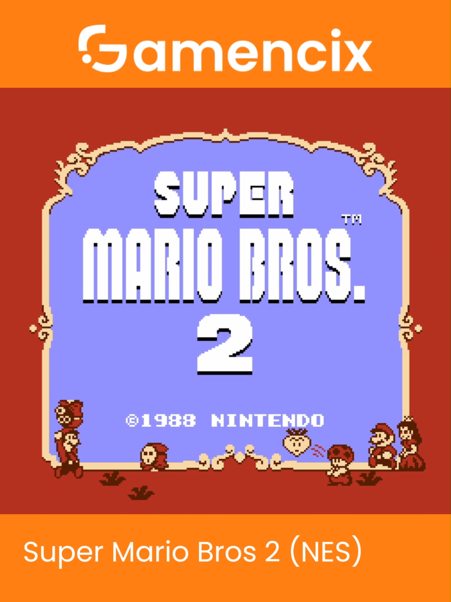 Qué clásico... Super Mario Bros 2 (NES) #supermariobros2 #nes #nintendo #retrogames #nostalgia #videojuegos #recuerdos #infancia #games