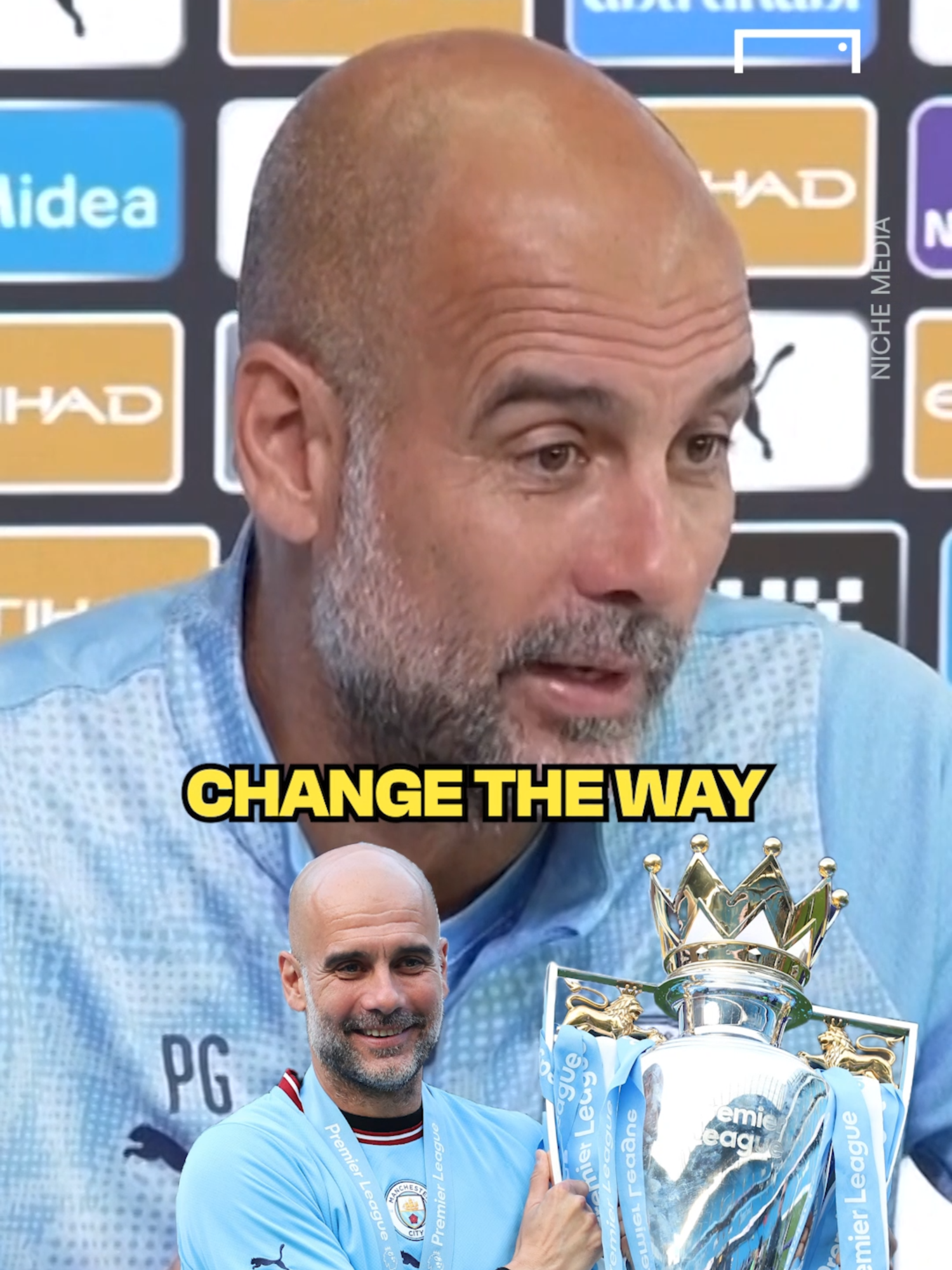 Pep Guardiola is doubling down on his game plan despite losing two of his opening three Premier League games 😱  #football #Soccer #mancity #PremierLeague