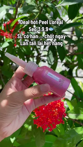 Bộ Đôi Dưỡng chất làm sạch Peel chống nắng phổ rộng L'Oréal Paris 🍀. ________________ #peelhongsangda #chamda #lorealparisvn #TikTokFinds #skincare.