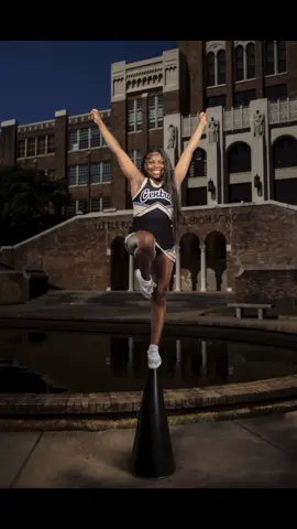 She got the megaphone stand!!  Little Rock Central Cheer