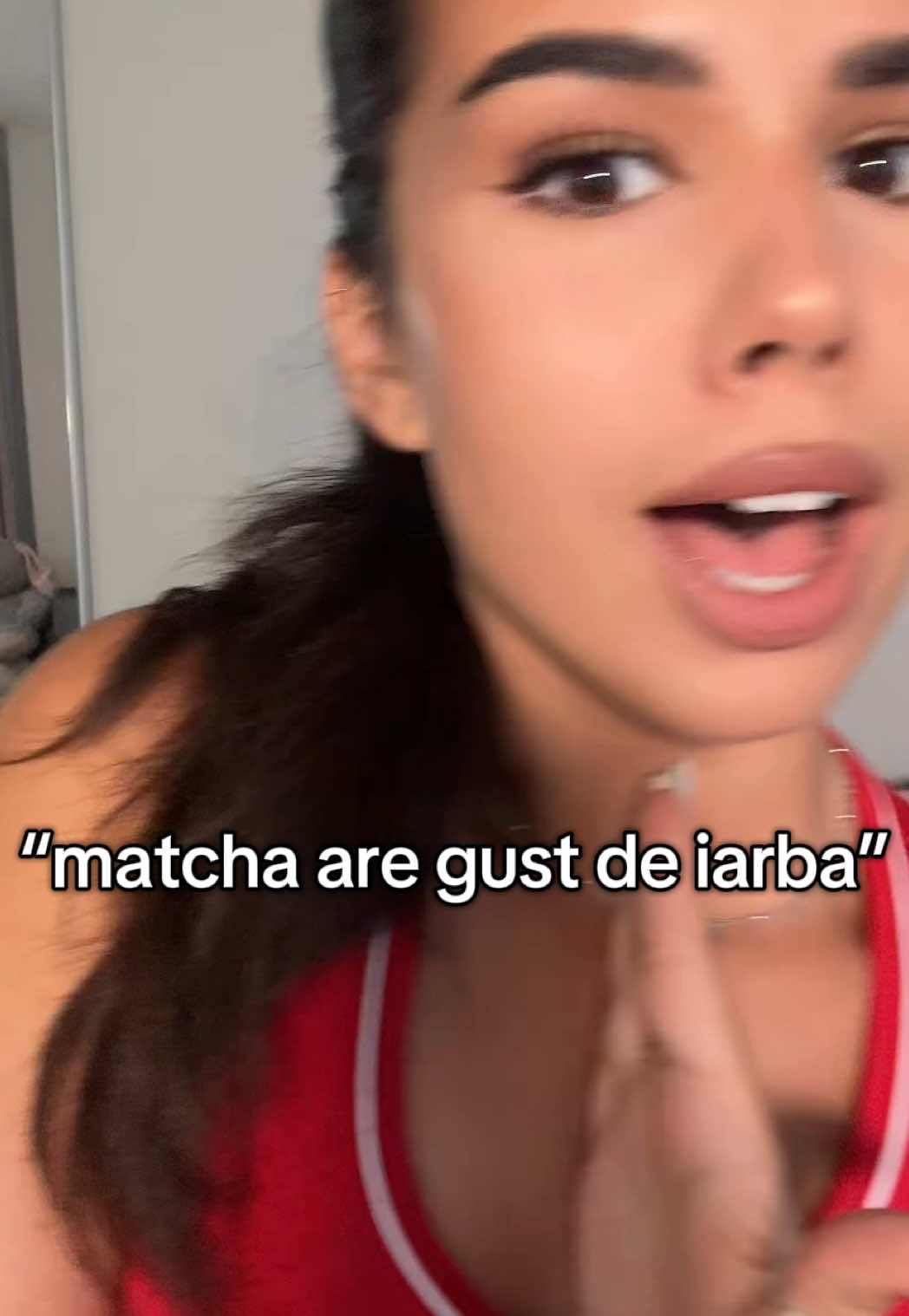 daca e o matcha buna, nu va avea niciodata gust de iarba😭😭 