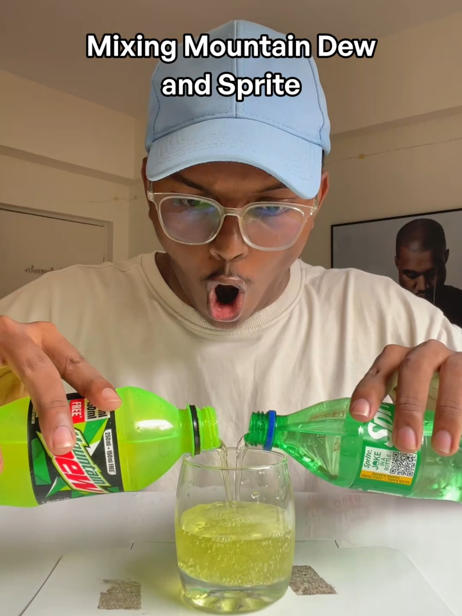 Mixing Mountain Dew & Sprite #lifewaksay #aksay