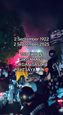 Sugeng ambal warso 103 tahun organisasiku 😍🔥#shterate #psht 