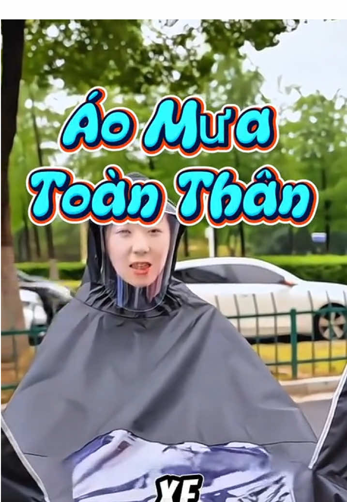 Áo mưa đi xe máy che phủ toàn thân vành đôi chắn nước. Áo mưa đơn và đôi dành cho xe máy trong mùa mưa #anhthushop75 #aomuatrumtoanthan #aomua2dau #aomua2daucokinhche #aomua2dautienloi    