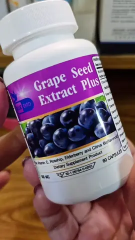 ช่วงไหนผิวไม่ค่อยกระจ่างใสกวางกินวันละ 1 เม็ดเท่านั้นค่ะ #grapeseed #วิตามินผิว #องุ่น 