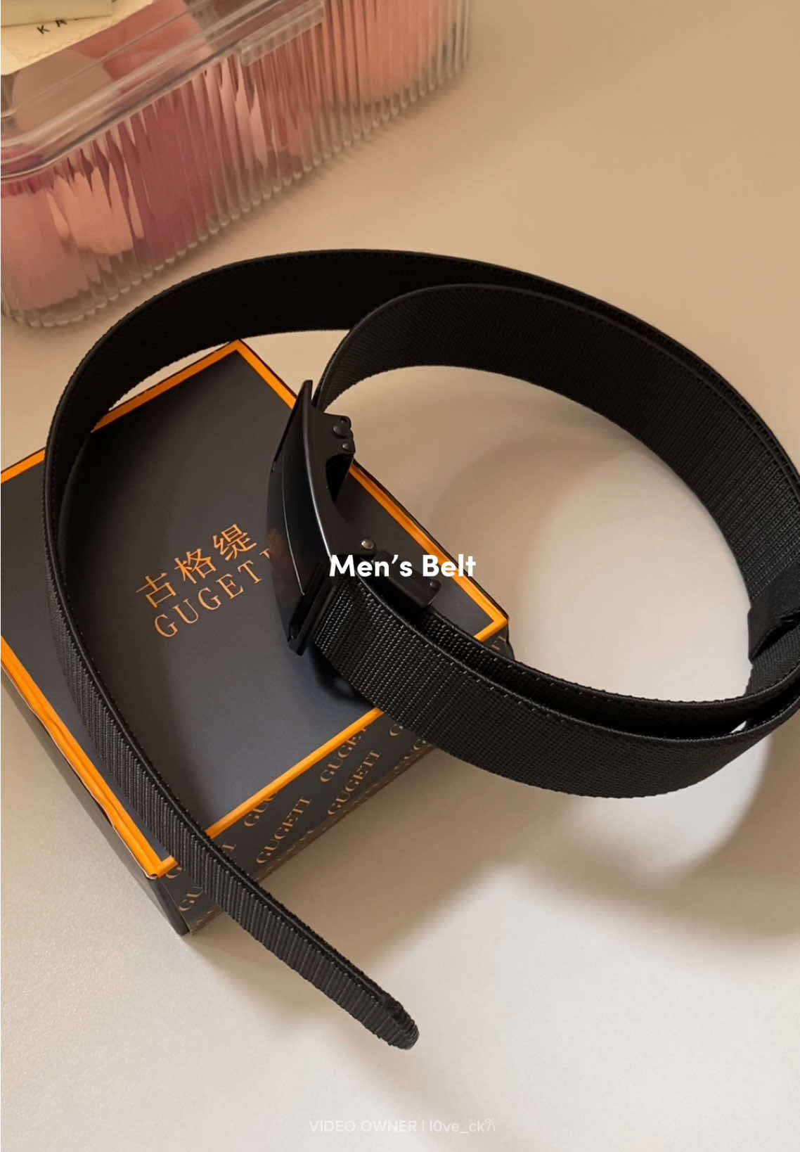 pov: you found the perfect gift for him 😍 #belt #mensbelt #adjustablebelt #giftideas #giftforhim 