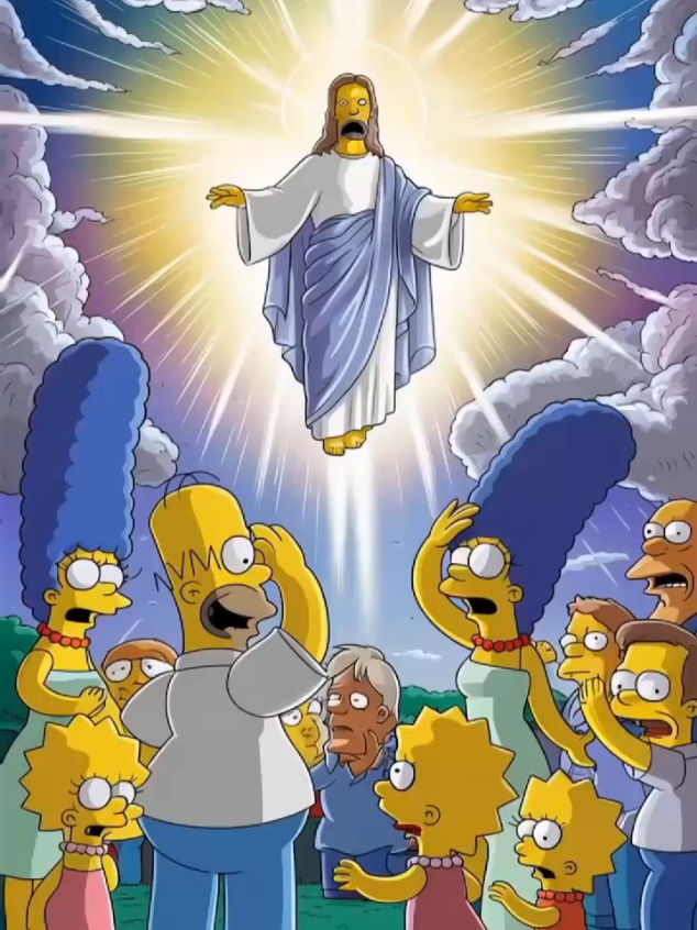 The simpsons predicted that Jesus Christ will return in September 2025.#simpsons #prediction #jesuschrist #return #usa. 