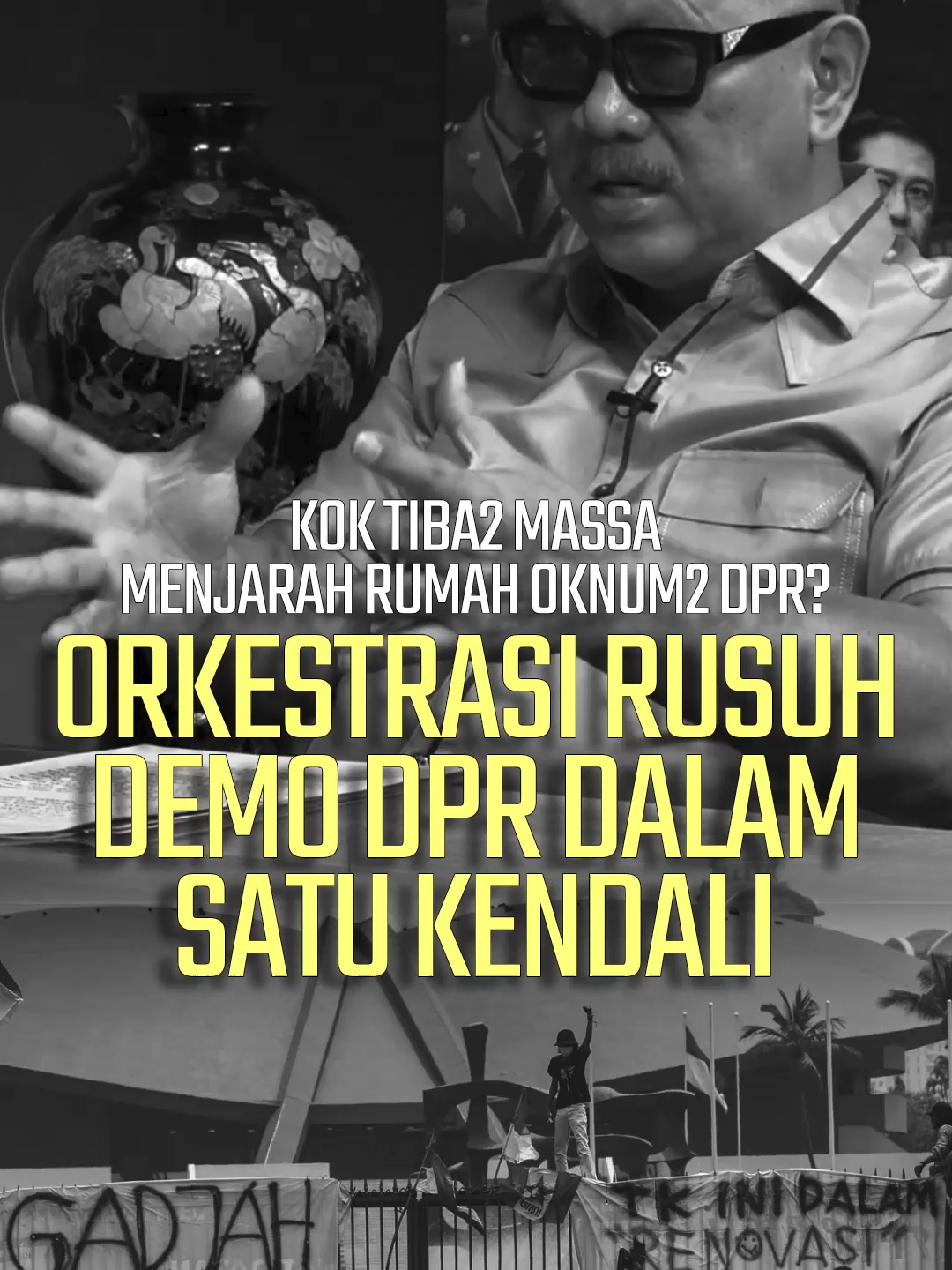 Rusuh Demo #DPR Ada Pendana Pelaku Pengaman #demodpr#dprri #jokowi #oligarki #prabowo #polri #tni #polisi #wakilrakyat