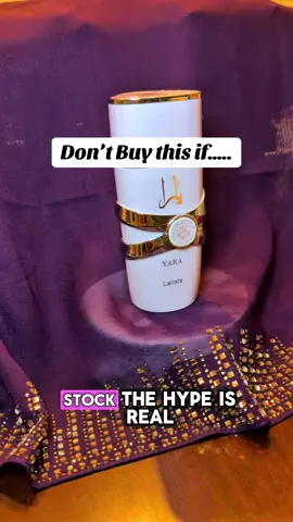 Don’t Buy this IF……. #parfumereccomended #yaralattafaperfume #beauty #fragrance @LATTAFA USA 