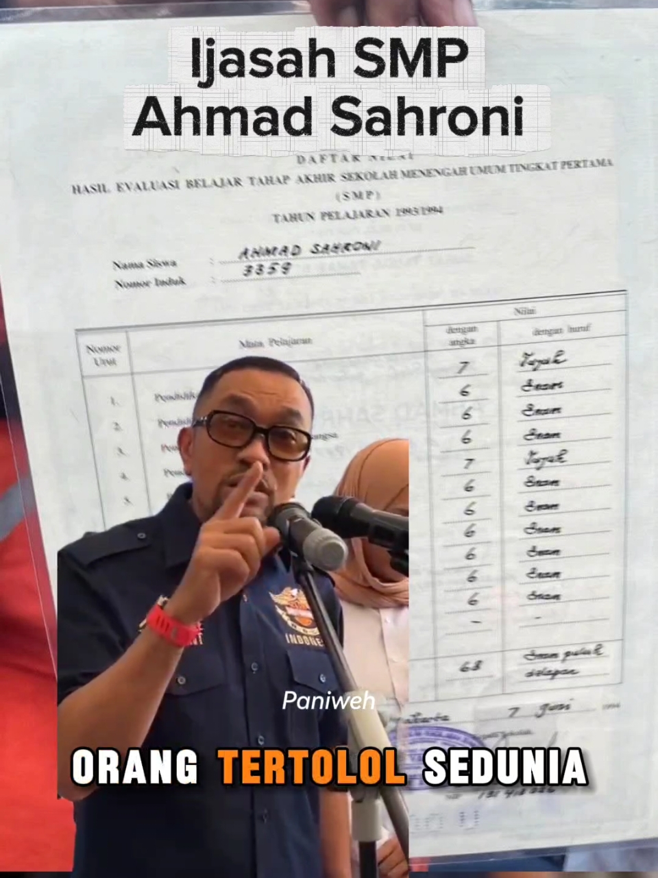ijasah ahmad sahroni #rumahahmadsahroni #dpr #demo 