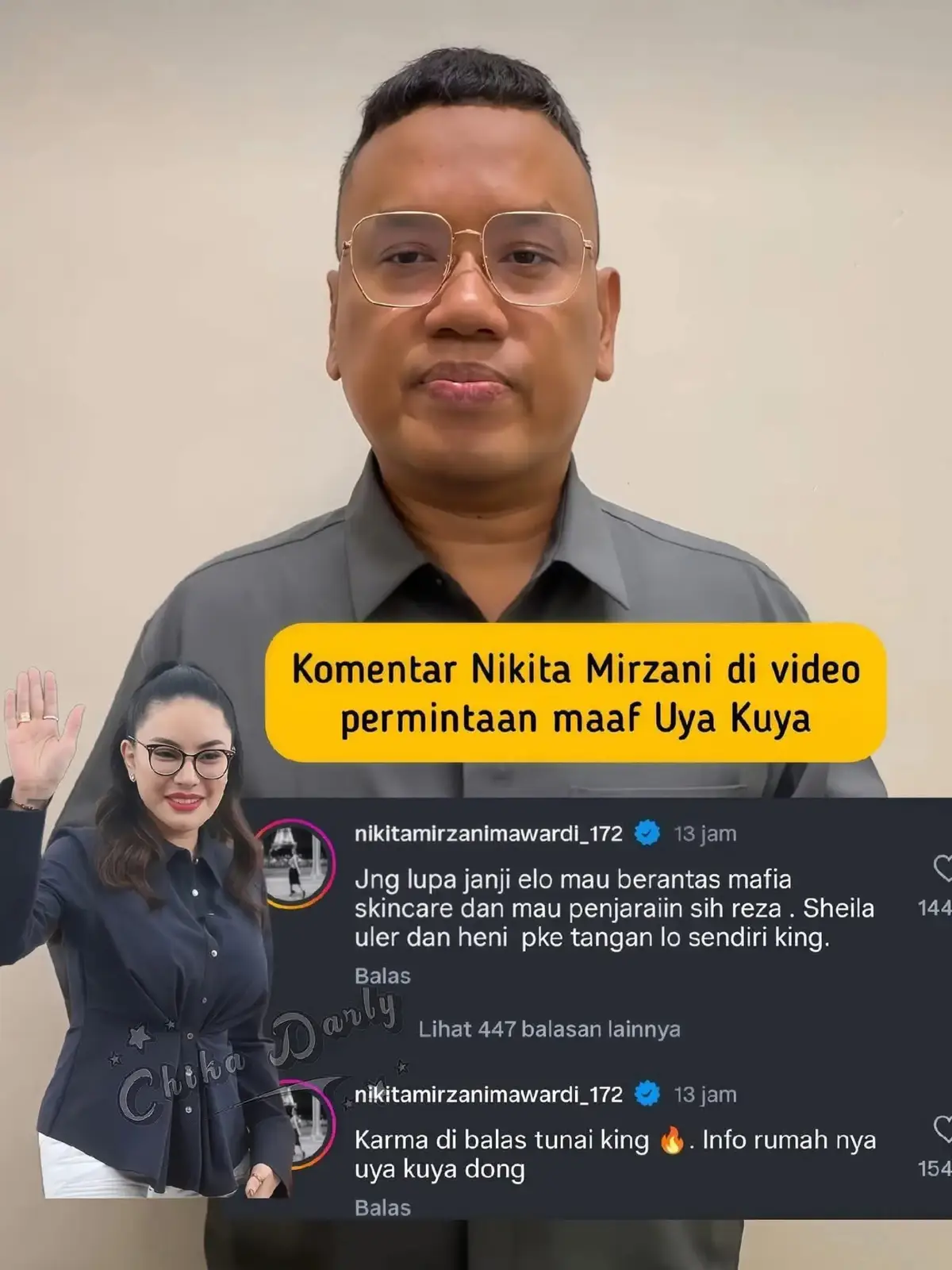 apa pendapat kalian guys🤔 #uyakuya #nikitamirzani @nikitamirzanimawardi173 @king.uyakuya 